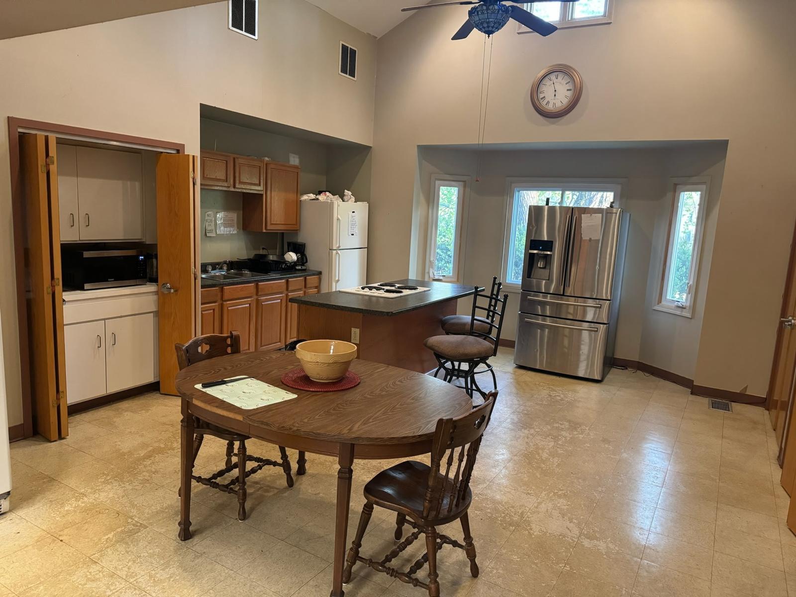 Heal Space Toledo recovery housing — communal living area